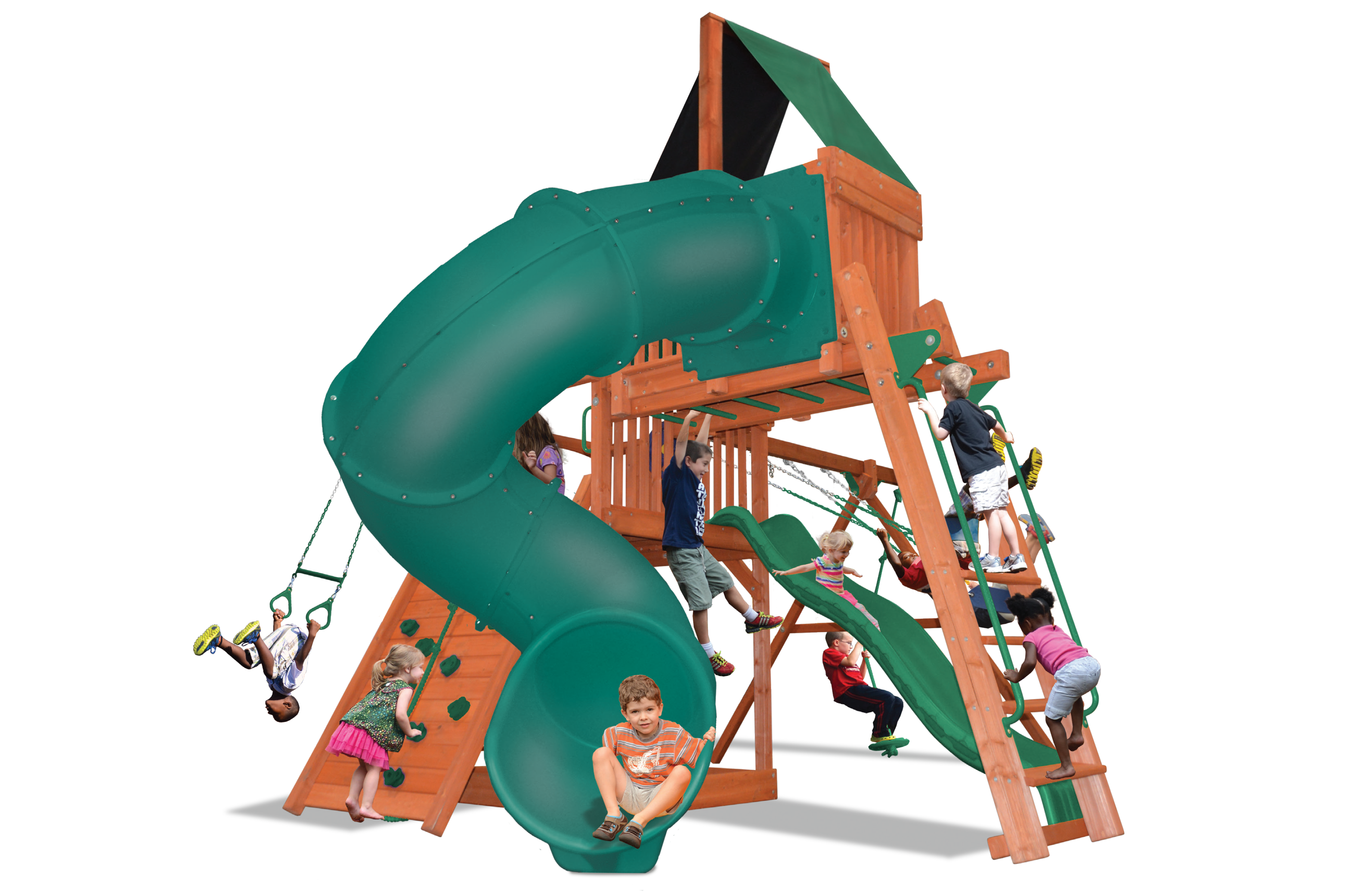 Forts with Spiral Slides