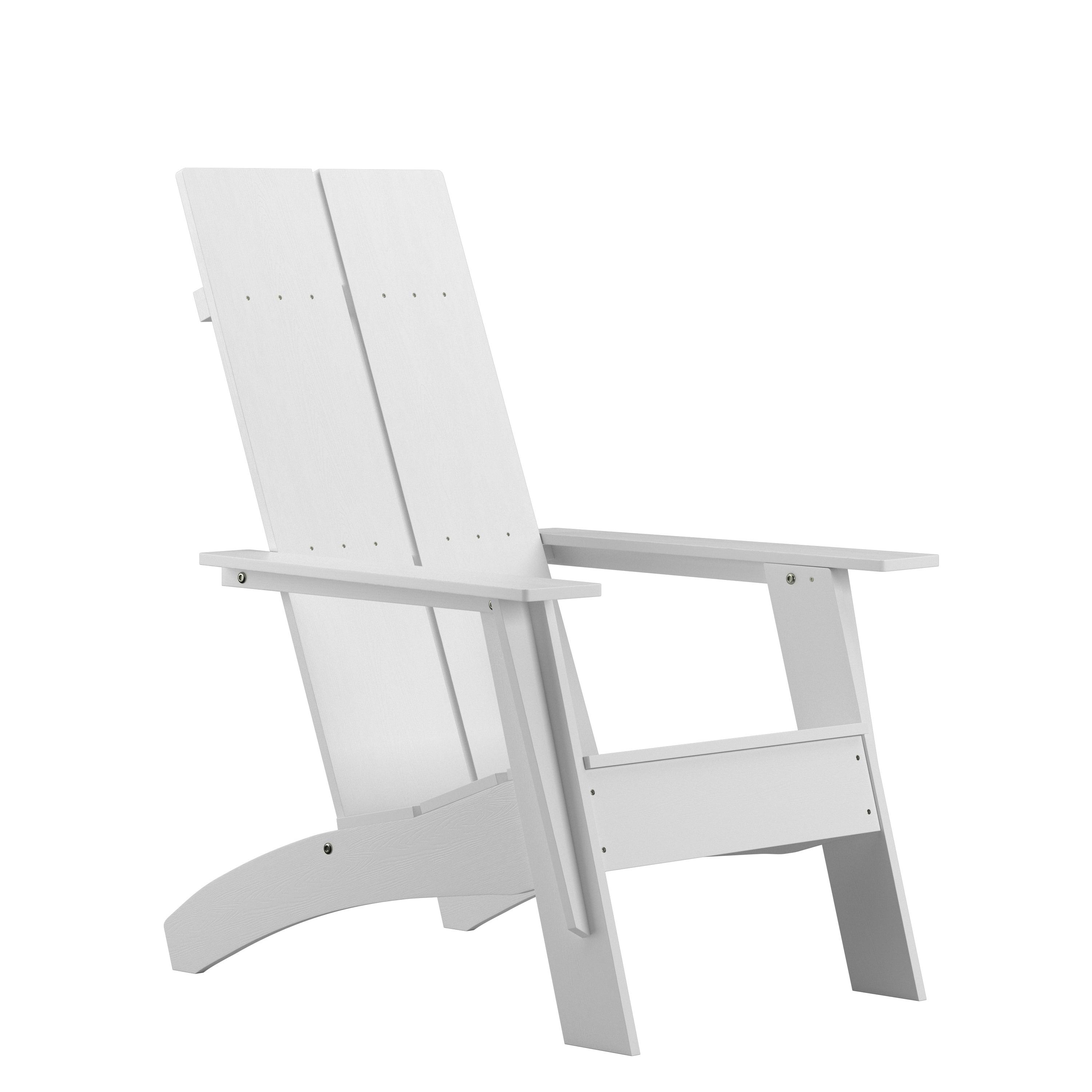 Modern Poly Wood Adirondack Chair - River City Play Systems