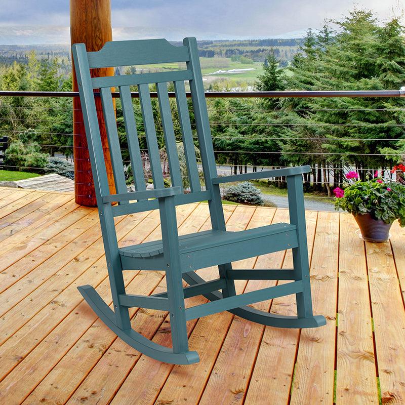 All-Weather Poly Resin Rocking Chair - River City Play Systems