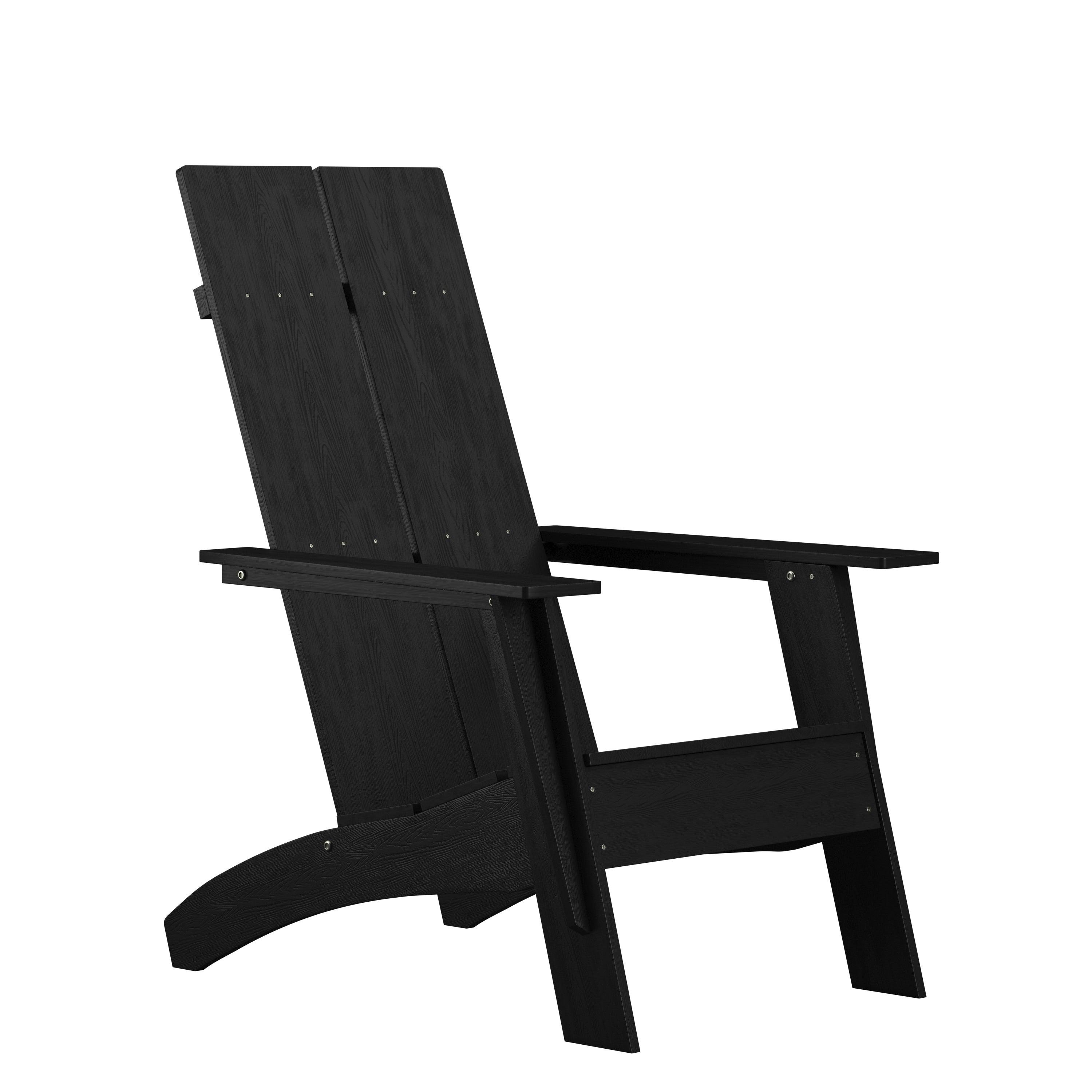 Modern Poly Wood Adirondack Chair - River City Play Systems