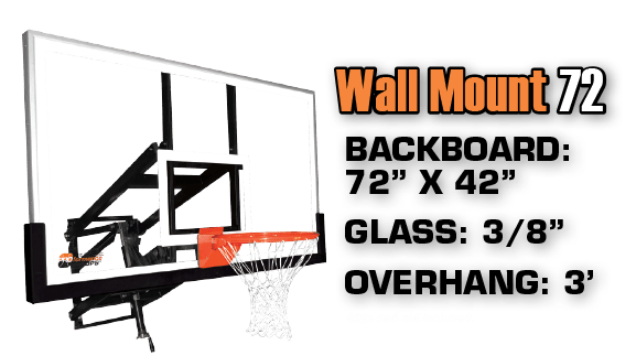 Basketball Hoop - 72 Backboard